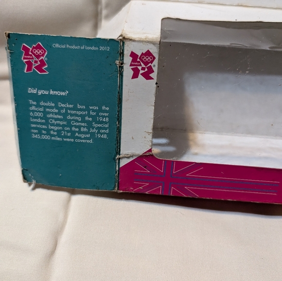 2012 Olympics Red Double-Decker Bus Collectible - Picture 6 of 9